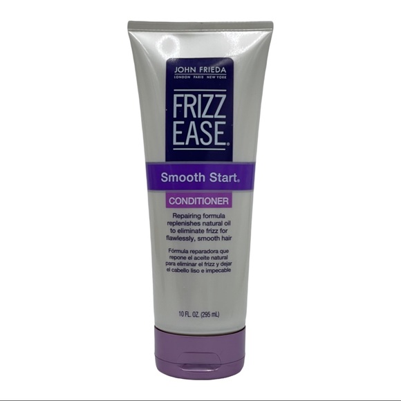 2 Pack John Frieda Frizz Ease Smooth Start Repairing Conditioner 10 oz HTF - Picture 2 of 6